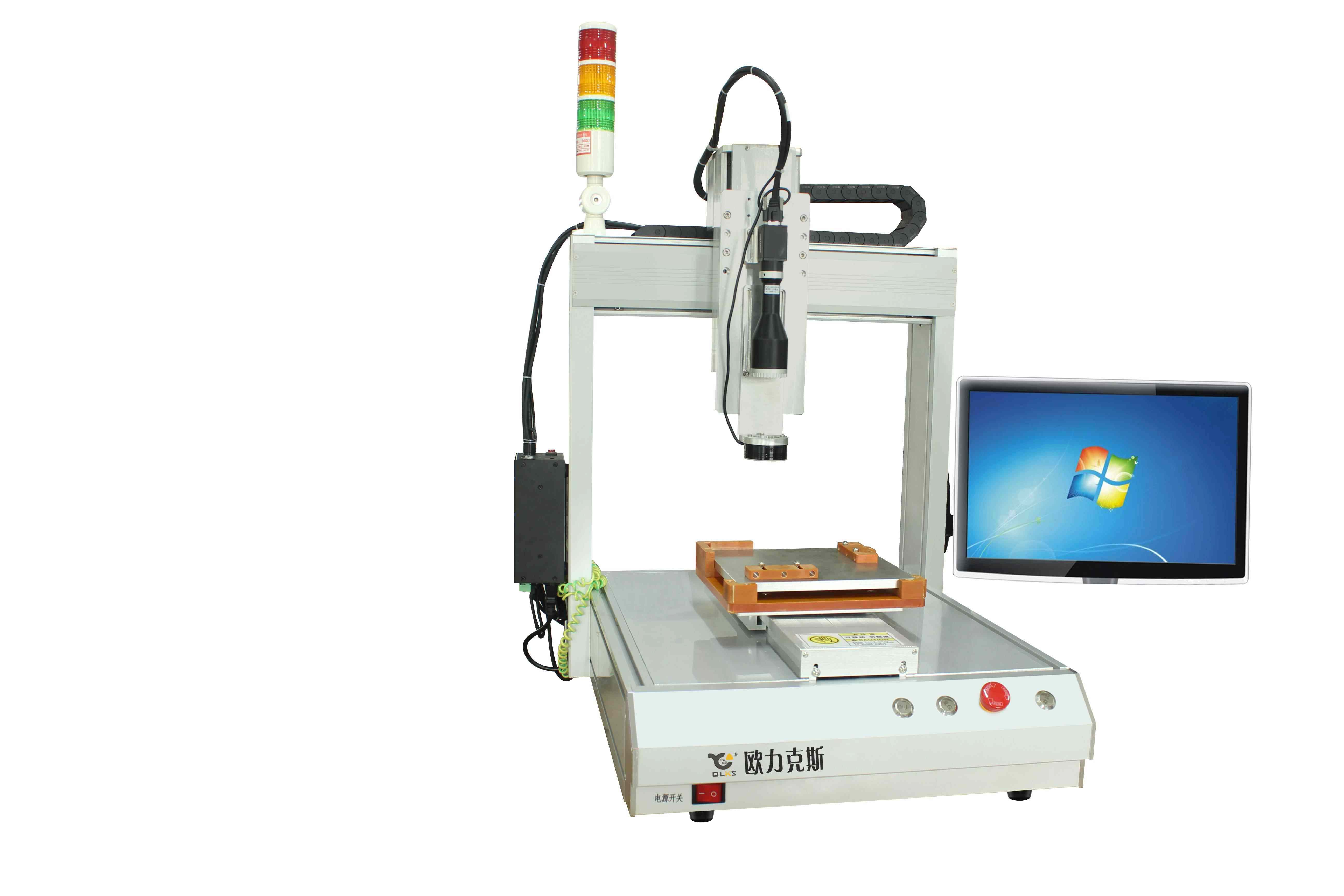 ccd桌面<a href='http://www.szolks.com/products/ccdguishiliushuixian.html' class='keys' title='点击查看关于视觉点胶机的相关信息' target='_blank'>视觉点胶机</a>