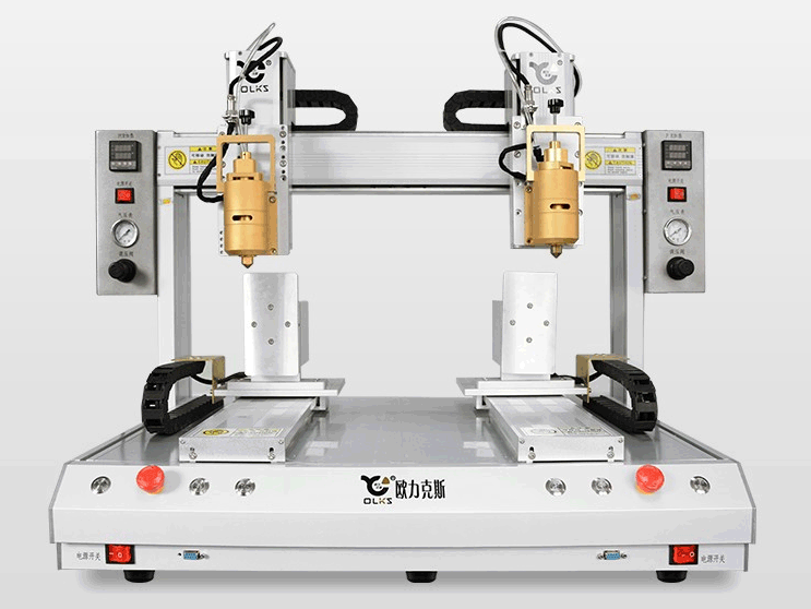 全自动热熔点胶机 全自动热熔<a href='http://www.szolks.com/' class='keys' title='点击查看关于点胶机的相关信息' target='_blank'>点胶机</a>