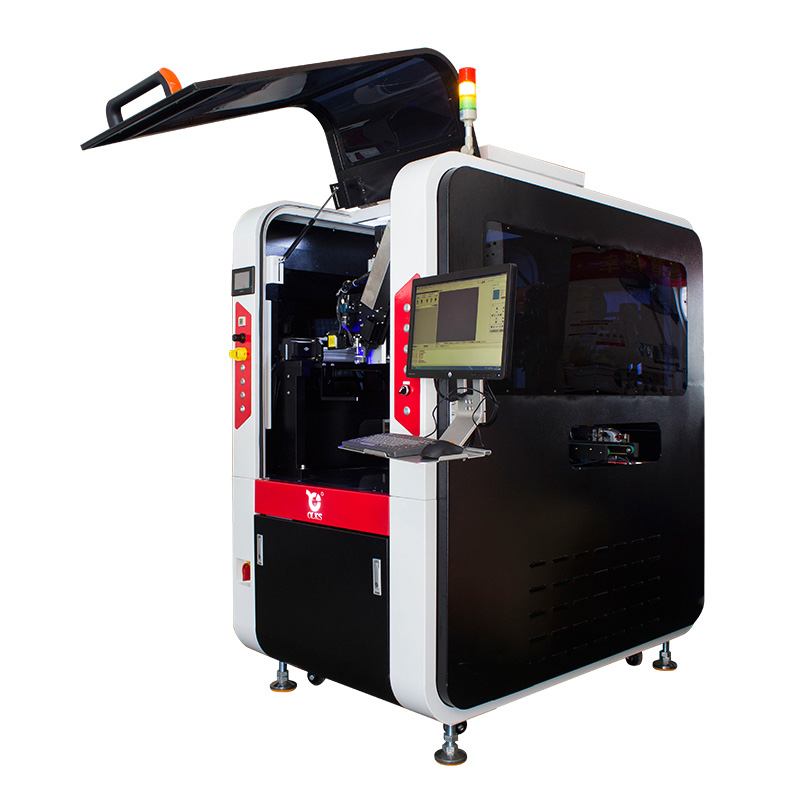 在线式机械手高速喷射点胶机机械手展示