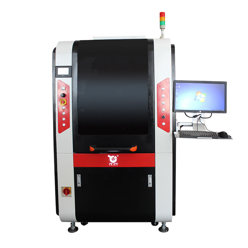 在线式机械手高速喷射<a href='http://www.szolks.com/' class='keys' title='点击查看关于点胶机的相关信息' target='_blank'>点胶机</a>正面